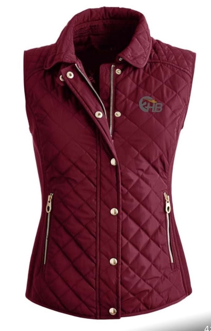 Ladies Quilted Vest horsebizaustralia