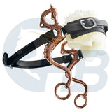 Dragon Style Leather Hackamore - Various Options