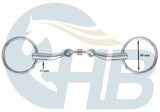 Copper Roller Anatomic Loose Ring Snaffle
