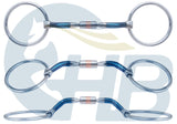 Loose Ring  Sweet Iron Snaffle with copper inlay comfort barrel