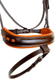 Brown Leather Hanoverian Bridle