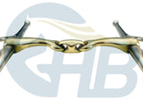 German Silver Double Jointed Full Cheek Bit