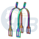 Flat Shank Spurs - Various Colours