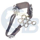 Flower Shank Leather Hackamore - Various Options