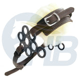 Flower Shank Leather Hackamore - Various Options