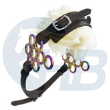 Flower Shank Leather Hackamore - Various Options