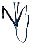3 Point Breastplate including detachable martingale
