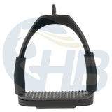 Offset Eye Flexible Stirrup Irons - Various Colours, Sizes