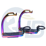 Peacock Safety Stirrup Irons - Various Colours and sizes