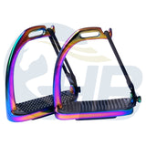 Peacock Safety Stirrup Irons - Various Colours and sizes