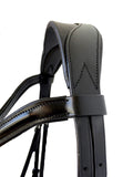 Flash Crank Bridle - Black or Brown Leather
