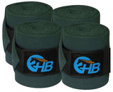 Coloured Fleece Horse Bandages