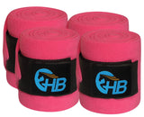 Coloured Fleece Horse Bandages