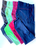 Ladies Floral Silicone Seat Breeches - Various Colours