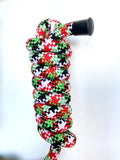 Braided Rope Halter with Lead - Various Colours