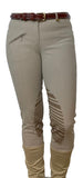 Ladies Breeches with Silicone Knee - Navy or Beige