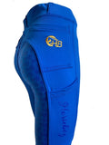 Ladies Gel Seat Fleece Riding Tight