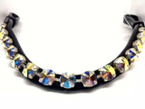 Rainbow Swarovski Crystal Browband