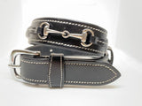 Bit Belt - Black Leather