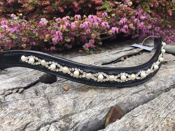 Pearl and Crystal Browband