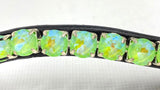 Lime Crystal Browband