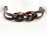 Braided Leather Browband