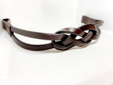 Braided Leather Browband