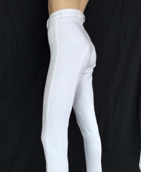 Ladies White Competition Jodhpurs