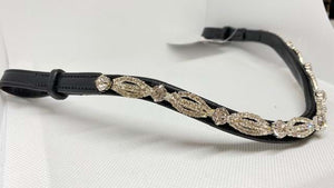 Lace Crystal Browband - Various Colours