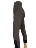 Ladies Floral Silicone Seat Breeches - Various Colours